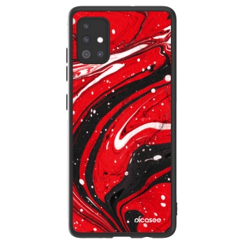 Picasee ULTIMATE CASE pro Samsung Galaxy A51 A515F - Red black