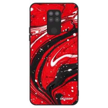 Obal pro Xiaomi Redmi Note 9 - Red black