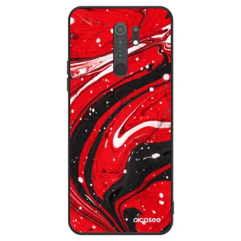 Obal pro Xiaomi Redmi 9 - Red black