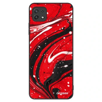 Obal pro Samsung Galaxy A22 A226B 5G - Red black