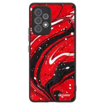 Picasee ULTIMATE CASE pro Samsung Galaxy A52s 5G A528B - Red black