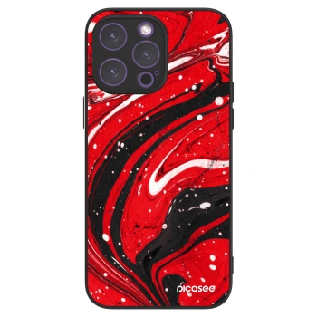 Picasee ULTIMATE CASE pro Apple iPhone 14 Pro Max - Red black