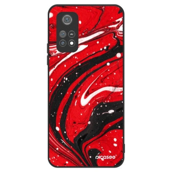 Obal pro Xiaomi Poco M4 Pro - Red black