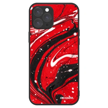 Picasee ULTIMATE CASE MagSafe pro Apple iPhone 12 Pro Max - Red black