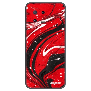 Picasee silikonový černý obal pro Xiaomi 13 Pro - Red black