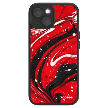 Obal pro Apple iPhone 15 - Red black