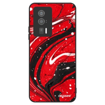 Obal pro Xiaomi Poco F5 Pro 5G - Red black