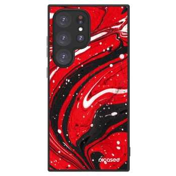 Picasee ULTIMATE CASE pro Samsung Galaxy S24 Ultra S928B 5G - Red black