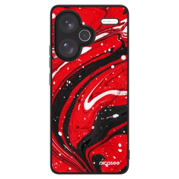 Picasee ULTIMATE CASE pro Xiaomi Redmi Note 13 Pro+ 5G - Red black