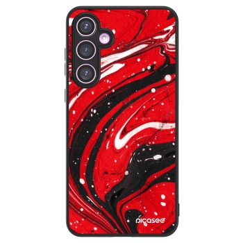 Picasee ULTIMATE CASE pro Samsung Galaxy A35 5G A356B - Red black