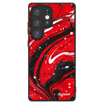 Picasee ULTIMATE CASE pro Samsung Galaxy S25 Ultra 5G - Red black