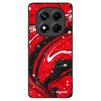 Picasee ULTIMATE CASE pro Xiaomi Redmi Note 14 Pro 4G - Red black