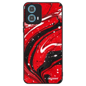 Obal pro Motorola Moto G34 5G - Red black