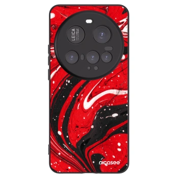 Picasee silikonový černý obal pro Xiaomi 15 Ultra - Red black