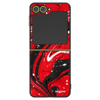 Obal pro Samsung Galaxy Z Flip6 5G - Red black