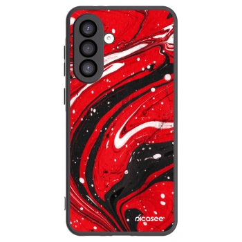 Picasee silikonový černý obal pro Samsung Galaxy A26 5G A266B - Red black