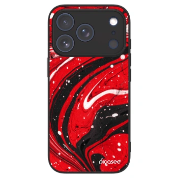 Picasee ULTIMATE CASE pro Apple iPhone 17 Pro - Red black