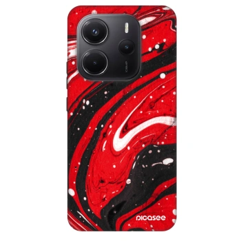 Obal pro Xiaomi Redmi Note 14 5G - Red black