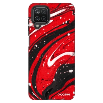 Obal pro Samsung Galaxy A12 A125F - Red black