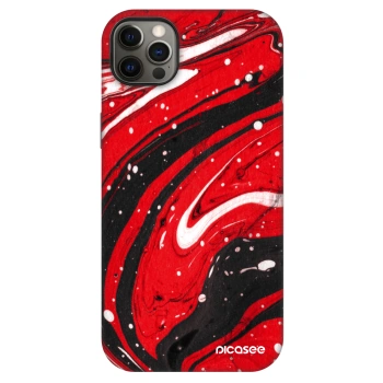 Obal pro Apple iPhone 12 Pro Max - Red black