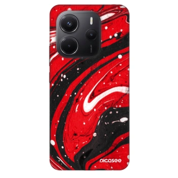 Obal pro Xiaomi Redmi Note 14 4G - Red black