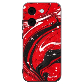 Picasee silikonový černý obal pro Xiaomi Poco X8 Pro - Red black