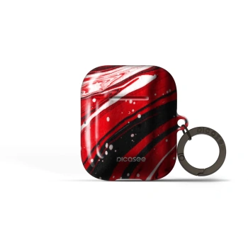 Obal pro Apple AirPods 1 - Red black