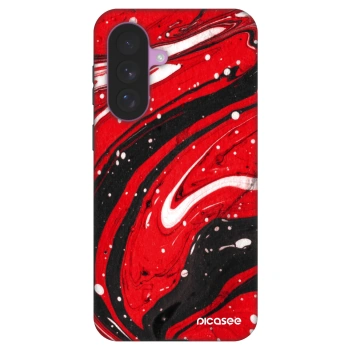 Picasee Fashion Case pro Samsung Galaxy A57 5G - Red black