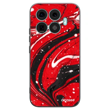 Picasee silikonový černý obal pro Xiaomi 17T - Red black