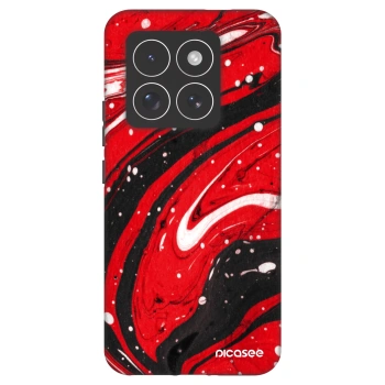 Picasee Fashion Case pro Xiaomi 14 Pro - Red black