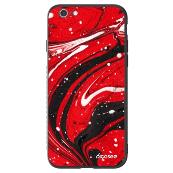 Obal pro Apple iPhone 6/6S - Red black