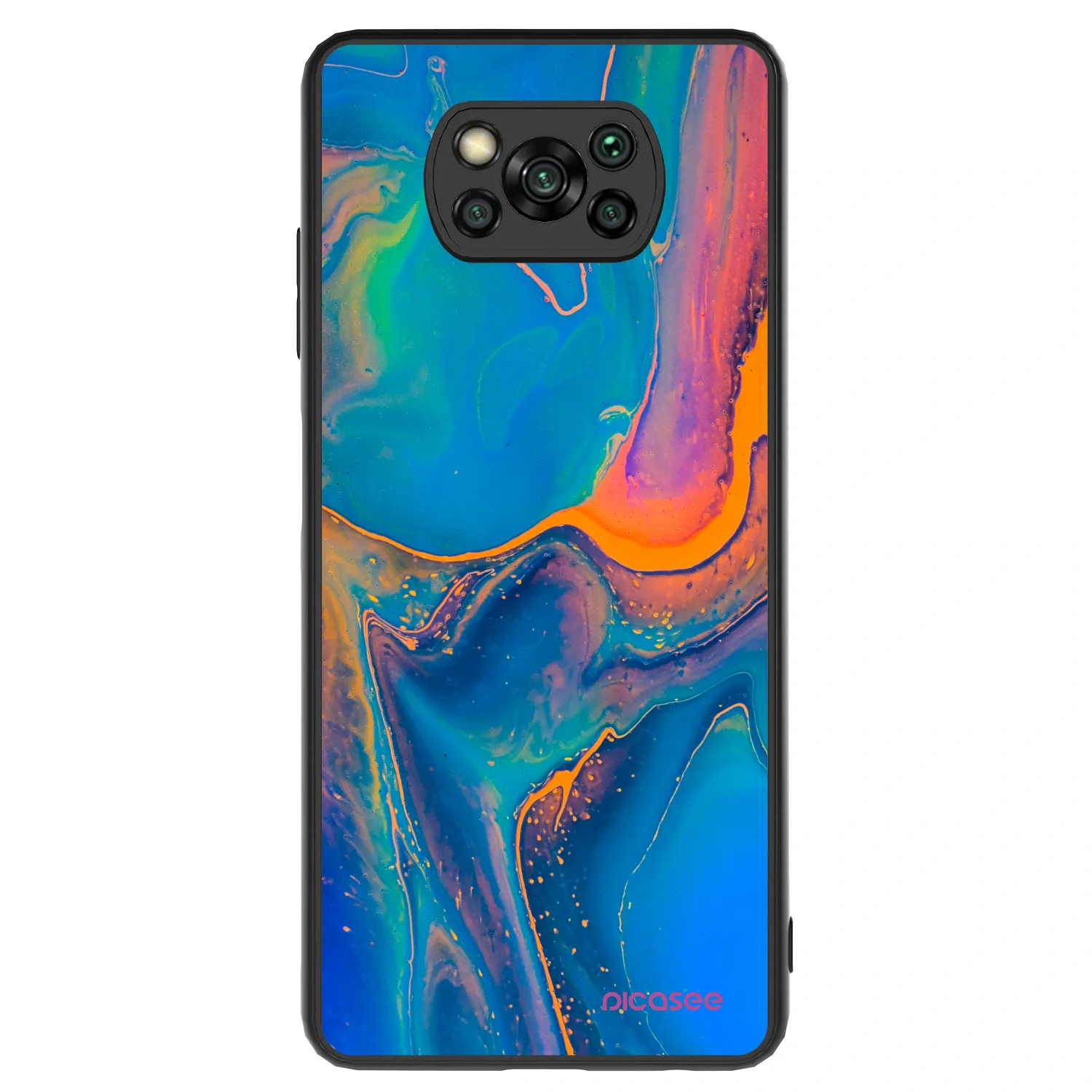 Picasee ULTIMATE CASE pro Xiaomi Poco X3 - Rainbow