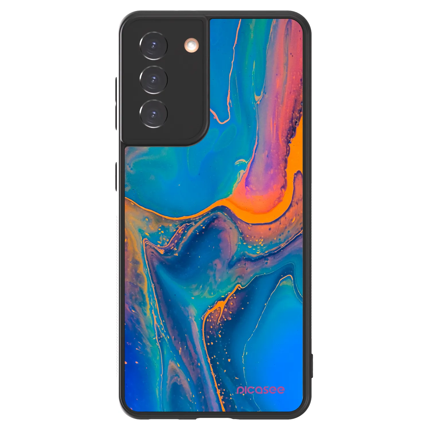 Picasee ULTIMATE CASE pro Samsung Galaxy S21 5G G991B - Rainbow
