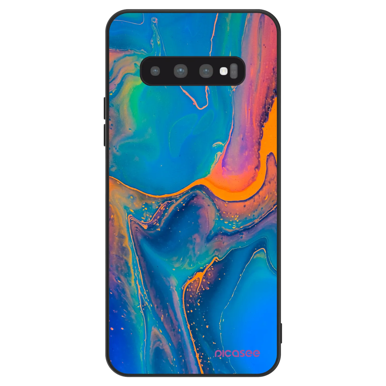 Picasee ULTIMATE CASE pro Samsung Galaxy S10 G973 - Rainbow