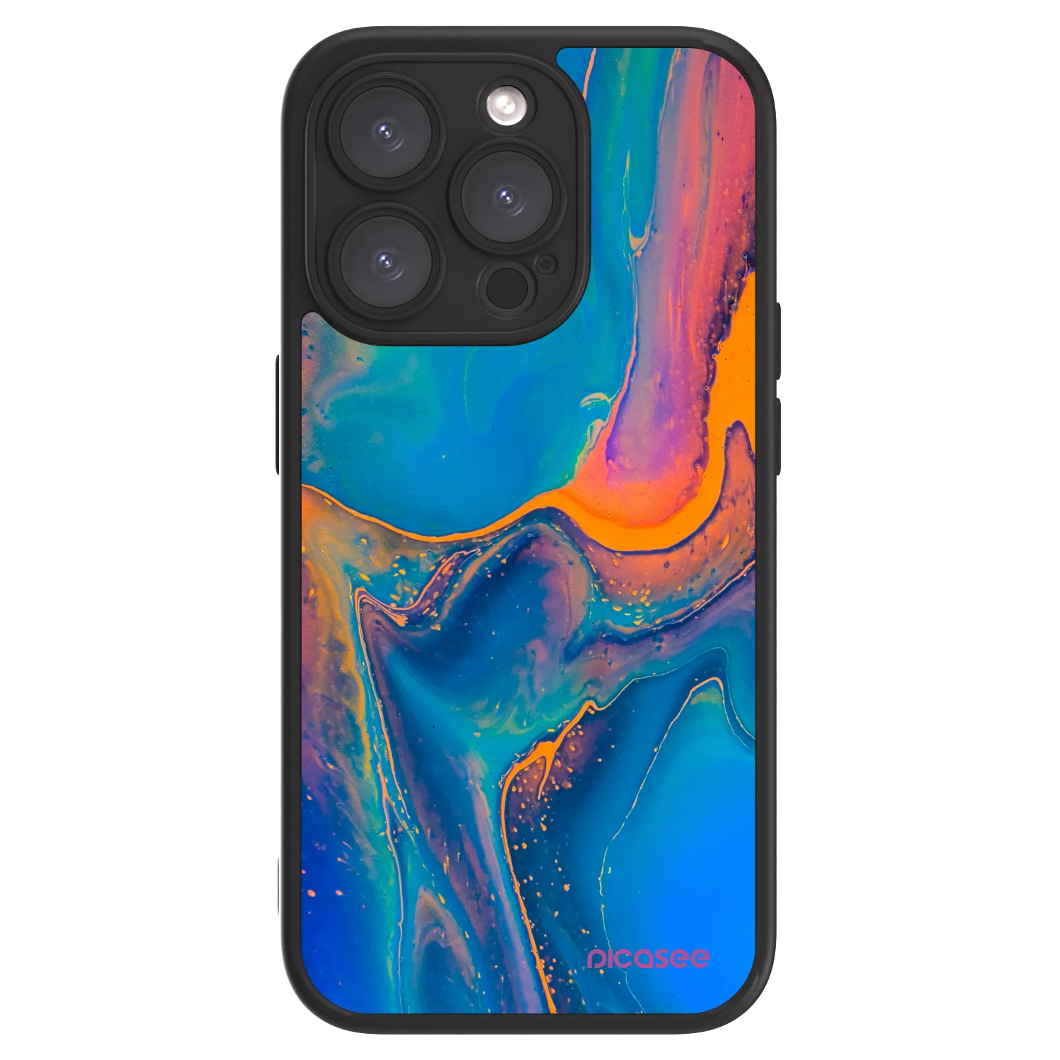 Picasee ULTIMATE CASE pro Apple iPhone 15 Pro - Rainbow