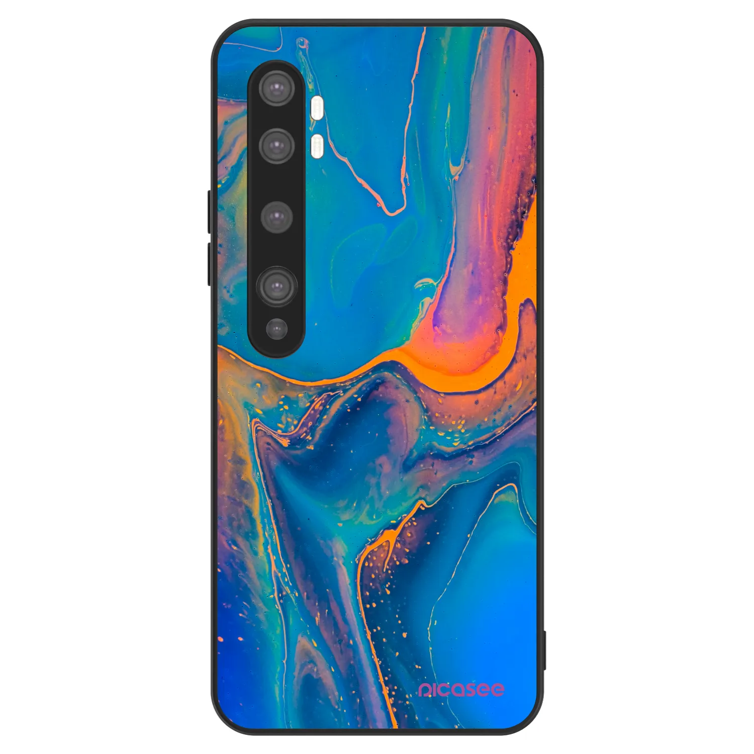 Picasee ULTIMATE CASE pro Xiaomi Mi Note 10 (Pro) - Rainbow