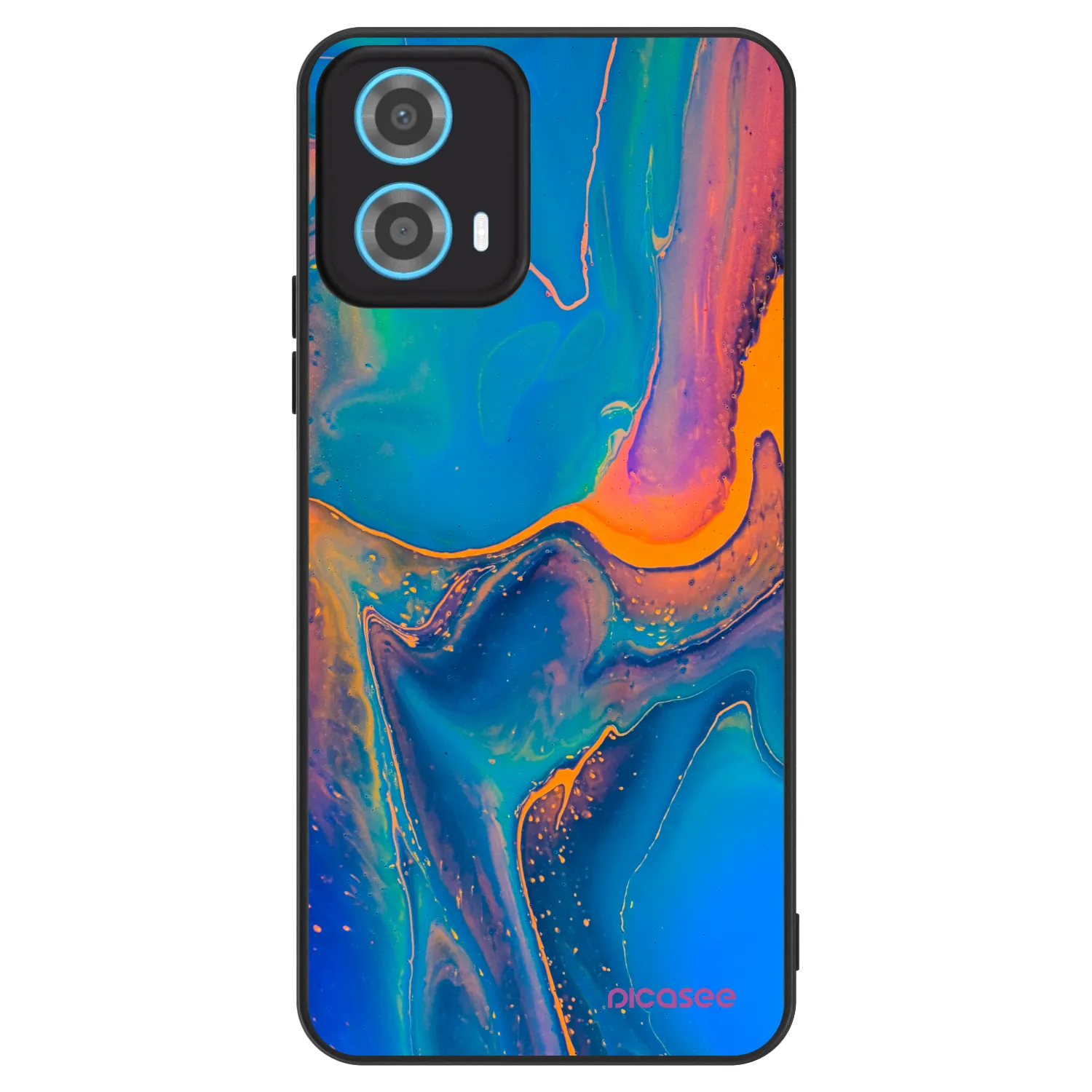 Picasee ULTIMATE CASE pro Motorola Moto G34 5G - Rainbow
