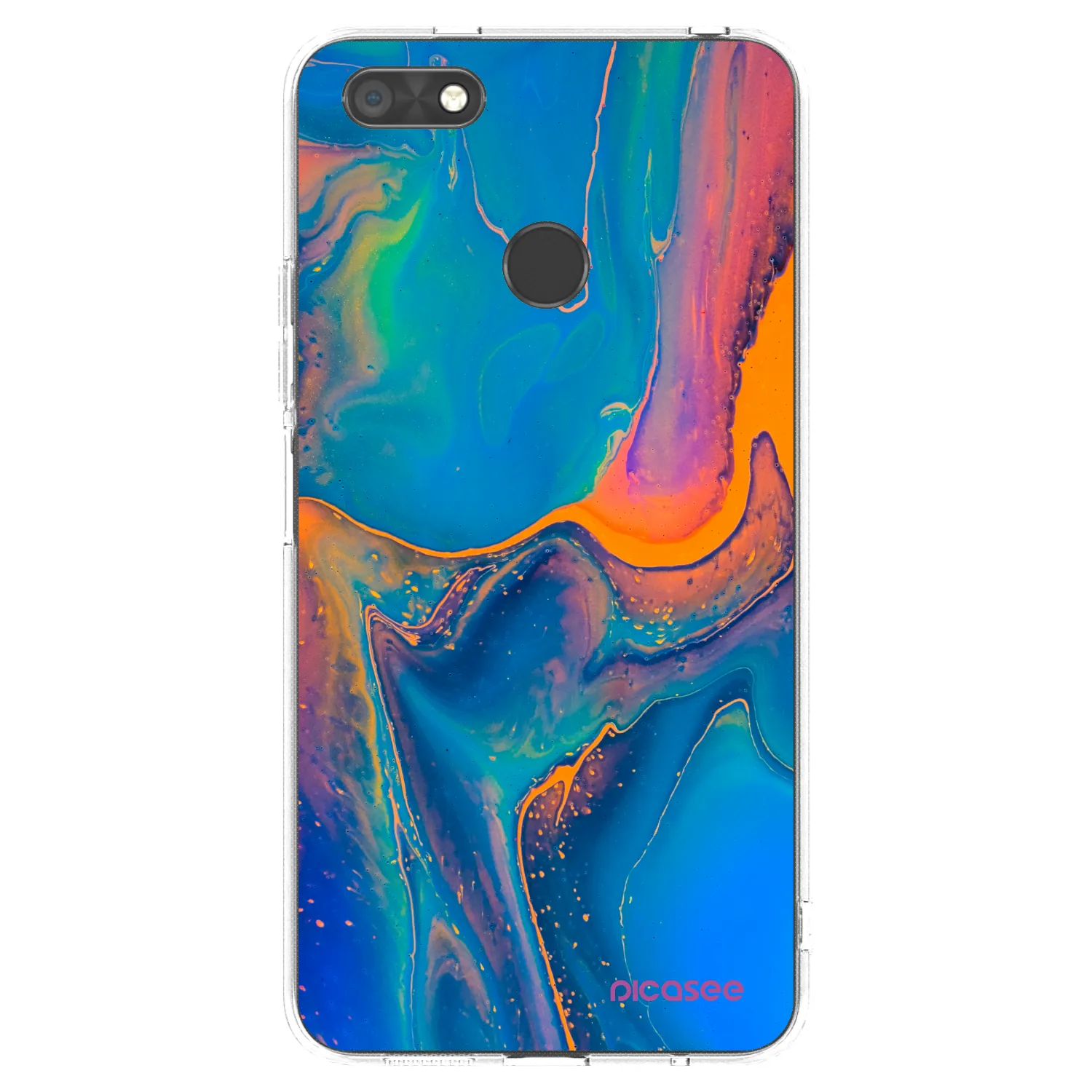 Picasee silikonový průhledný obal pro Huawei P9 Lite Mini - Rainbow