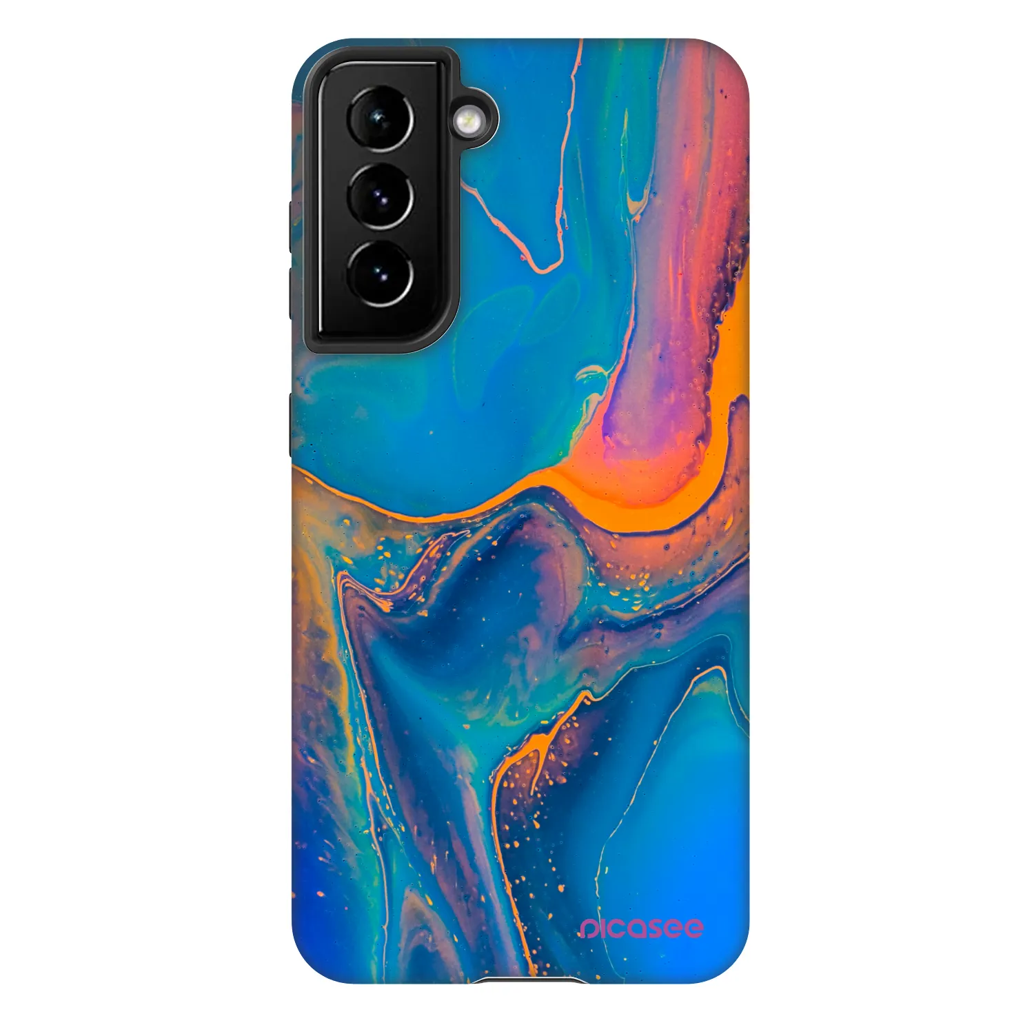 Picasee Fashion Case pro Samsung Galaxy S21 5G G991B - Rainbow