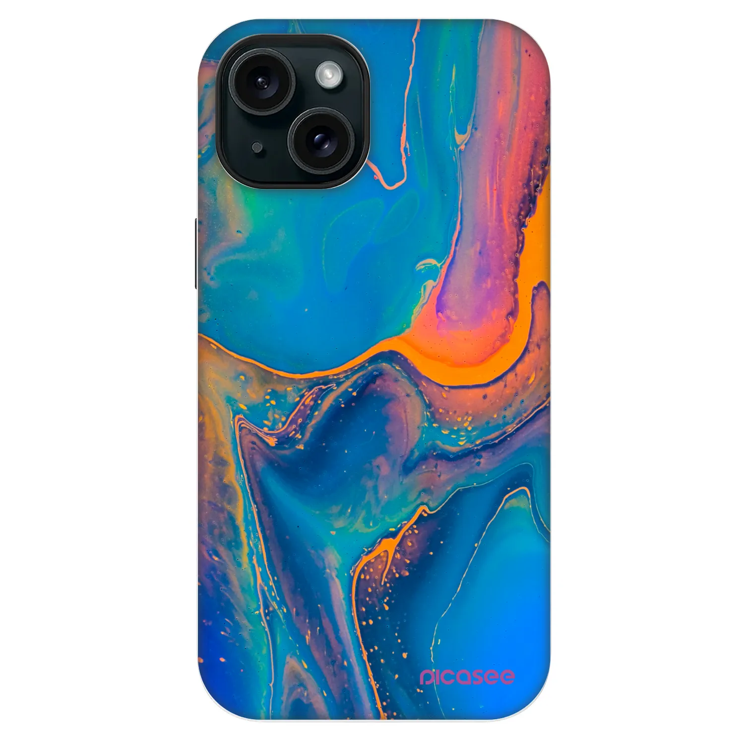 Picasee Fashion Case MagSafe Apple iPhone 13 - Rainbow