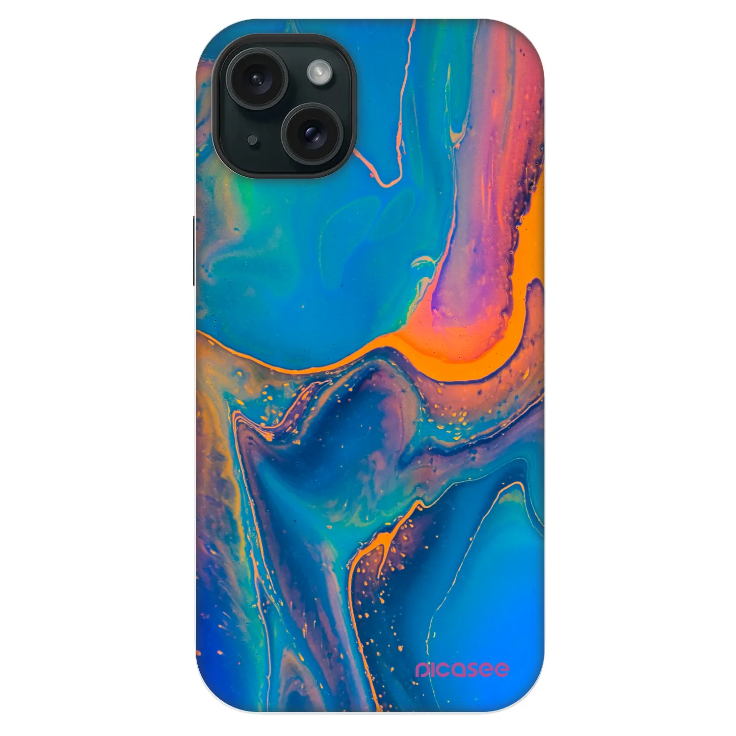 Picasee Fashion Case MagSafe Apple iPhone 14 Plus - Rainbow