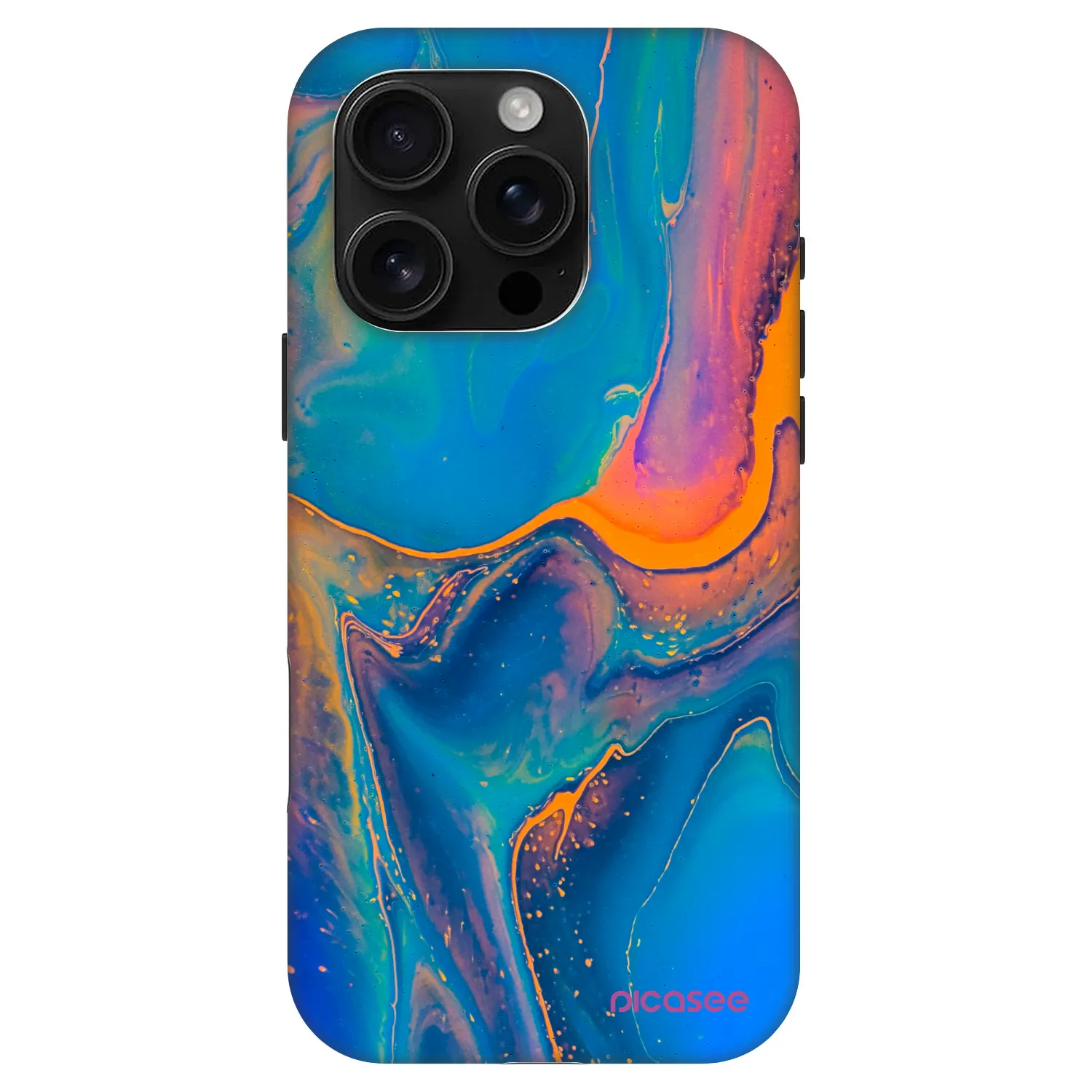 Picasee Fashion Case MagSafe Apple iPhone 16 Pro - Rainbow