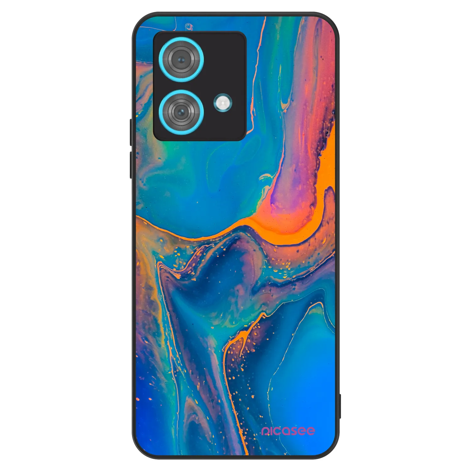 Picasee ULTIMATE CASE pro Motorola Edge 40 Neo - Rainbow