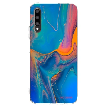 Picasee silikonový průhledný obal pro Honor 9X Pro - Rainbow