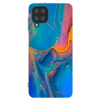 Picasee silikonový průhledný obal pro Samsung Galaxy A12 A125F - Rainbow