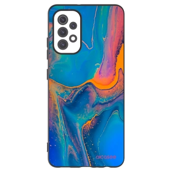 Picasee silikonový černý obal pro Samsung Galaxy A32 5G A326B - Rainbow