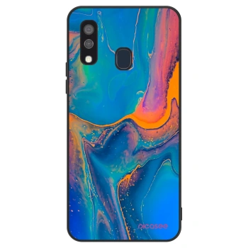 Obal pro Samsung Galaxy A40 A405F - Rainbow