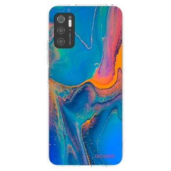 Picasee silikonový průhledný obal pro Xiaomi Poco M3 Pro 5G - Rainbow