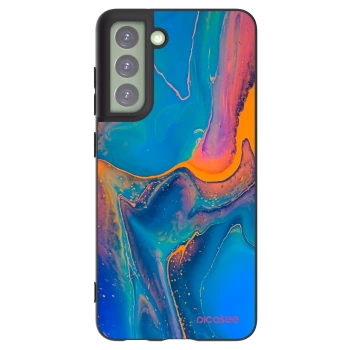 Picasee silikonový černý obal pro Samsung Galaxy S21 FE 5G - Rainbow