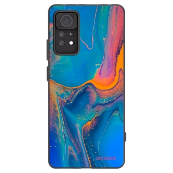 Picasee silikonový černý obal pro Xiaomi Redmi Note 11 Pro - Rainbow
